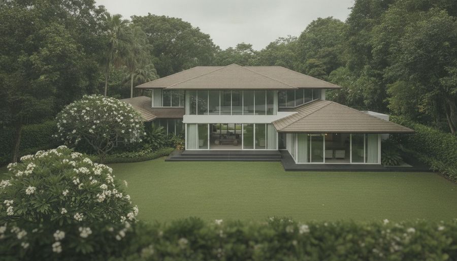 Detached bungalow with mature garden in Bukit Timah