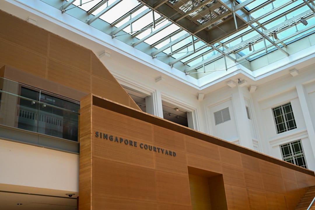 Sunlit interior of a premium Singapore residence