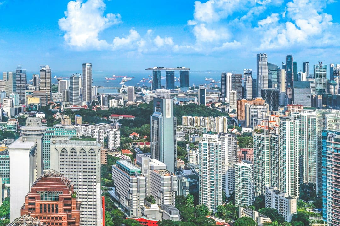 Singapore property market aerial view for CCR supply trend analysis